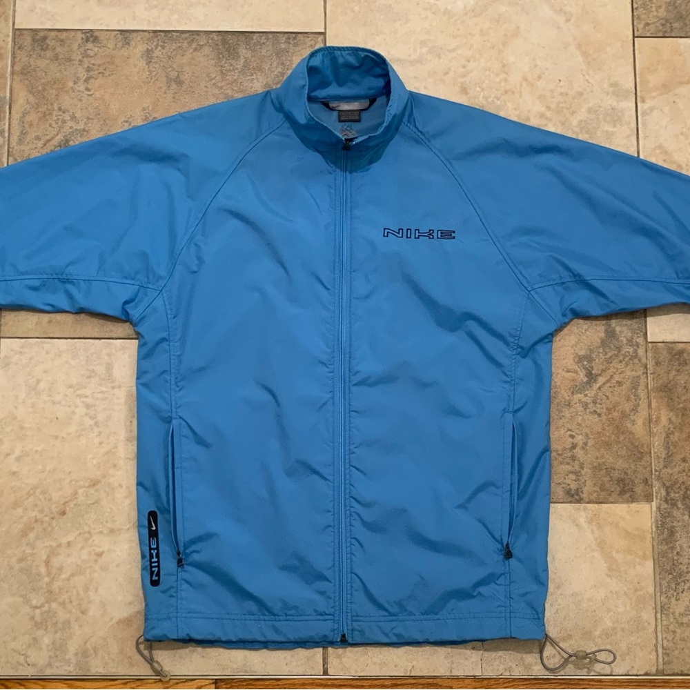Vintage 90’s Nike Track Jacket North Carolina Blue/Grey Men’s Size M